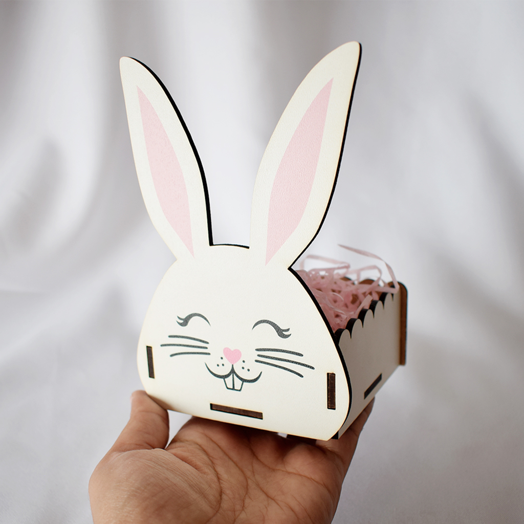 Kit canasto de pascua para armar