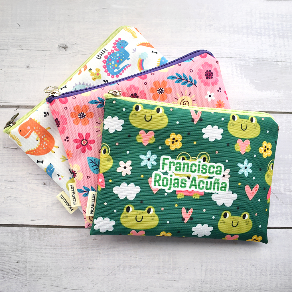 Estuche con estampado personalizado