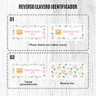 Llavero identificador escolar 14