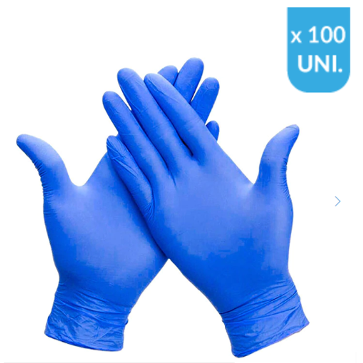 Guante Nitrilo Azul S X 100und - Megadistribuciones