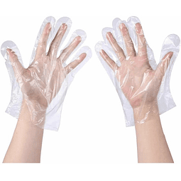 GUANTE POLIETILENO EN BOLSA UNIVERSAL 1X100