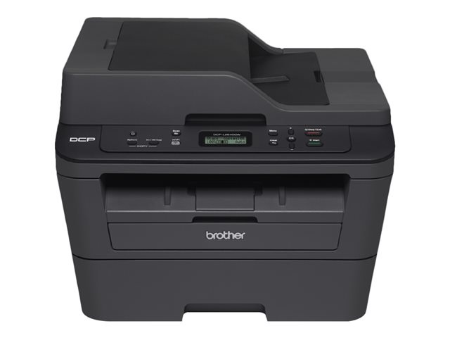 IMPRESORA MULTIFUNCIONAL BROTHER LÁSER MONOCROMO DUPLEX WIFI LAN DCP-L2540DW NEGRO