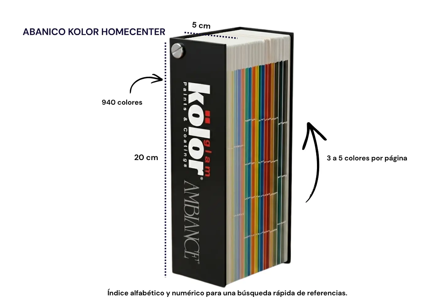  Abanico de Colores Kolor 3