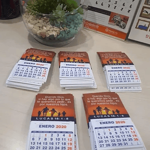Mini Calendarios imantados 