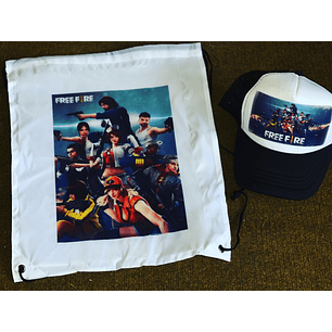 Pack regalo personalizado morral+ jockey