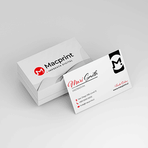 Tarjetas de Presentación 100 Und.