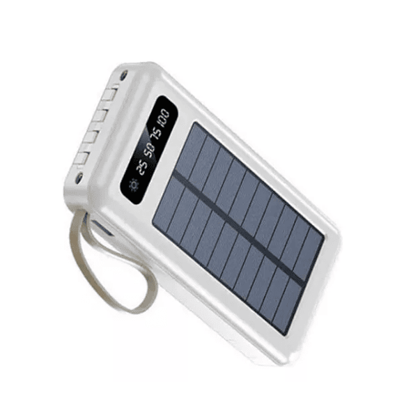 CARGADOR PORTATIL SOLAR, TIPO C, TIPO LIGHTING, TIPO MINI USB CARGA RAPIDA