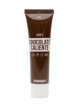 Lubricante 4 en 1 Chocolate caliente