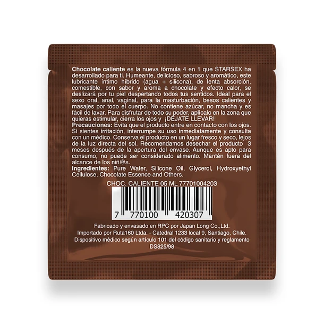 Sachet lubricante Chocolub 2