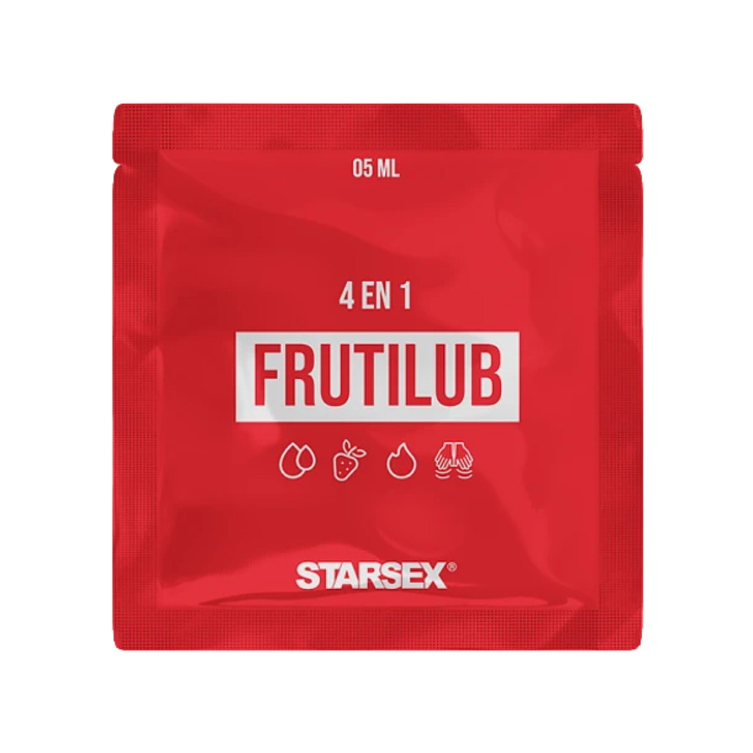 Sachet lubricante 4 en 1 frutilub 1