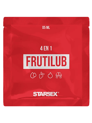 Sachet lubricante 4 en 1 frutilub