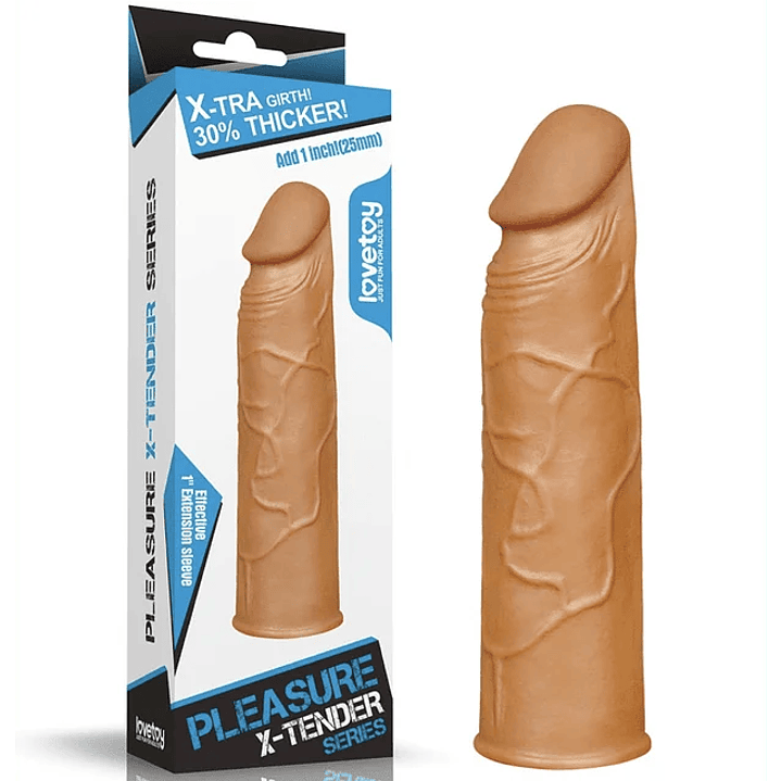 Funda para pene X-Tender +3cm 1