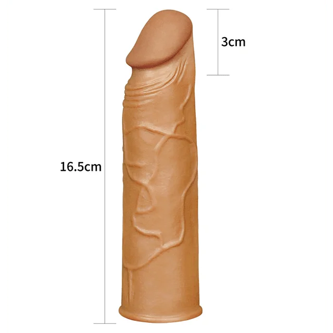 Funda para pene X-Tender +3cm 4