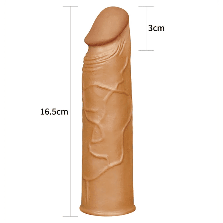 Funda para pene X-Tender +3cm 4