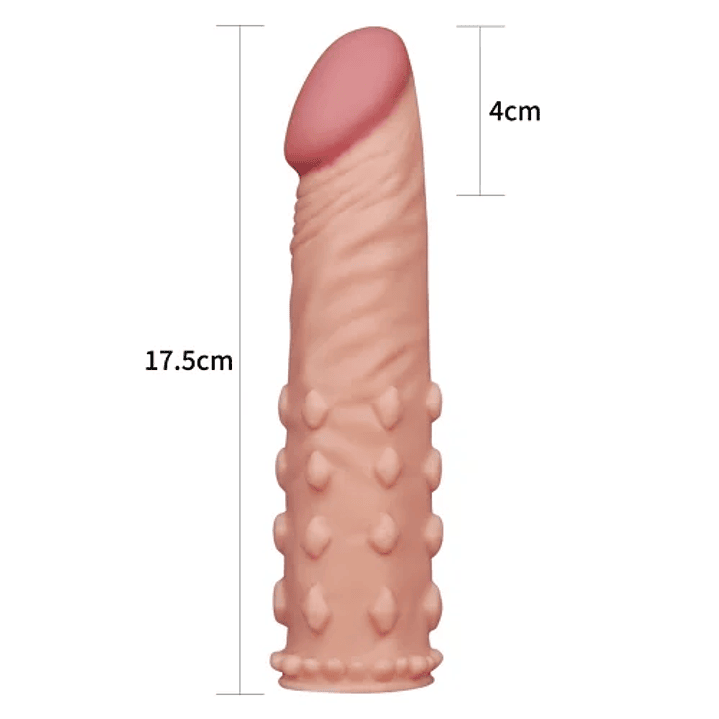 Funda para pene X-Tender +5cm 2