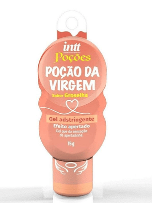 Estrechante vaginal, efecto vibración y sabor grosella - Pocao da Virgem