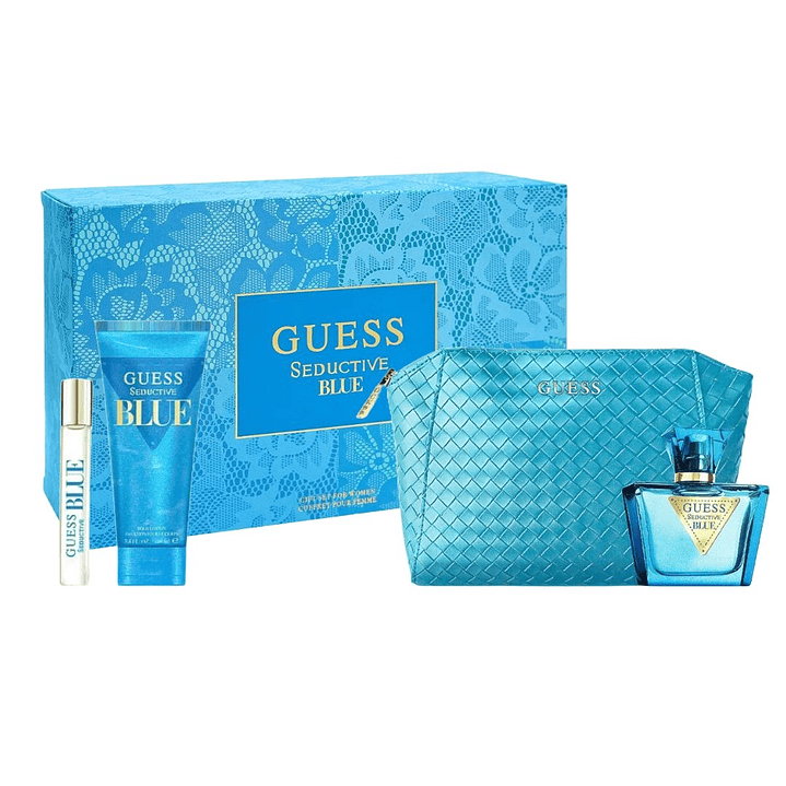 Guess - Seductive Blue Women [Estuche 3 Piezas] (D) | EDT 1