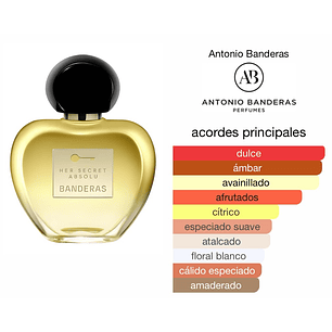 Antonio Banderas - Her Secret Absolu [80 ml] (D) | EDP