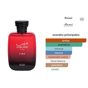 Rasasi - Hawas Fire [100 ml] (C) | EDP