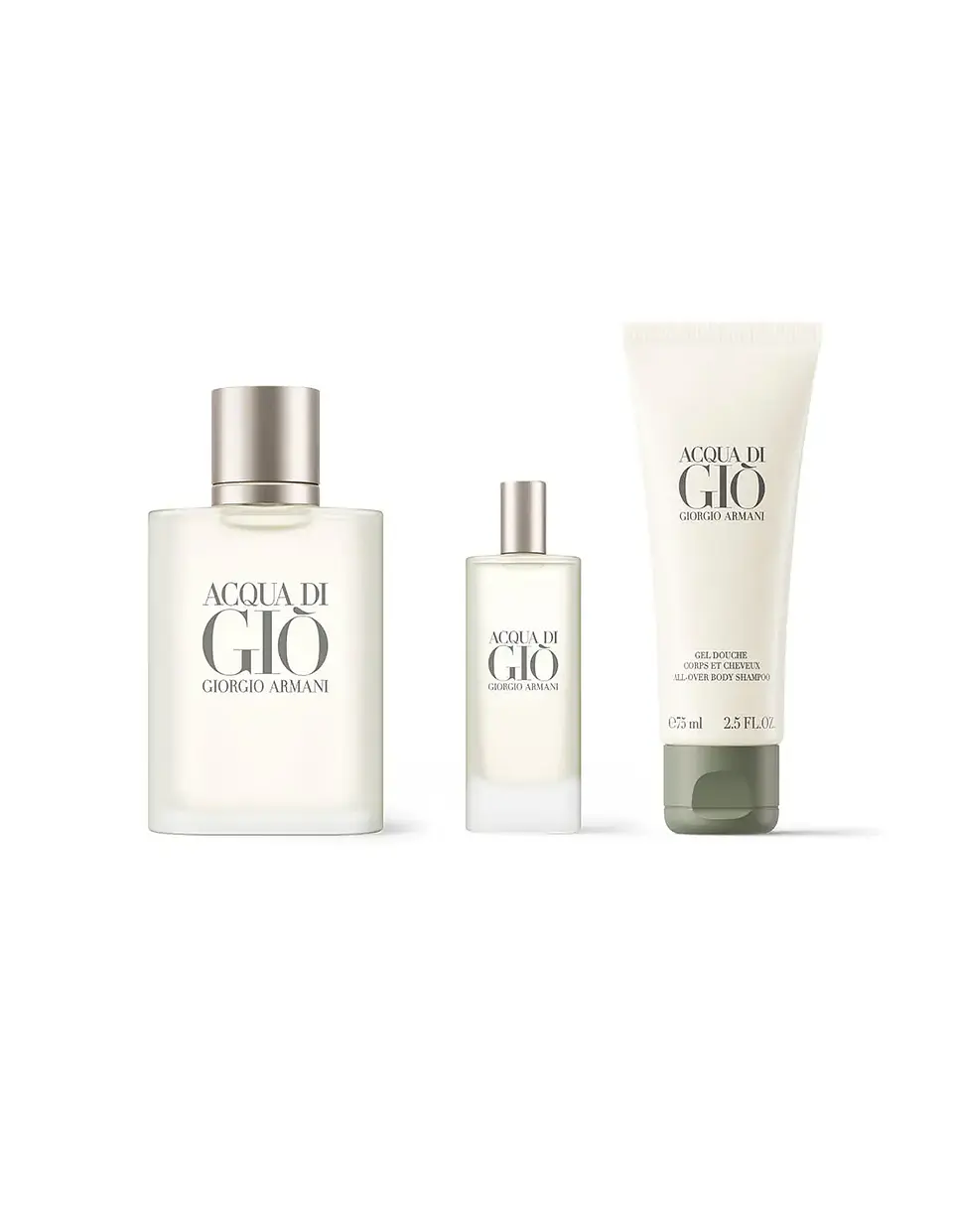 Acqua di Gio 100 ml EDT + Body Shampo 75 ml + 15 ml  2