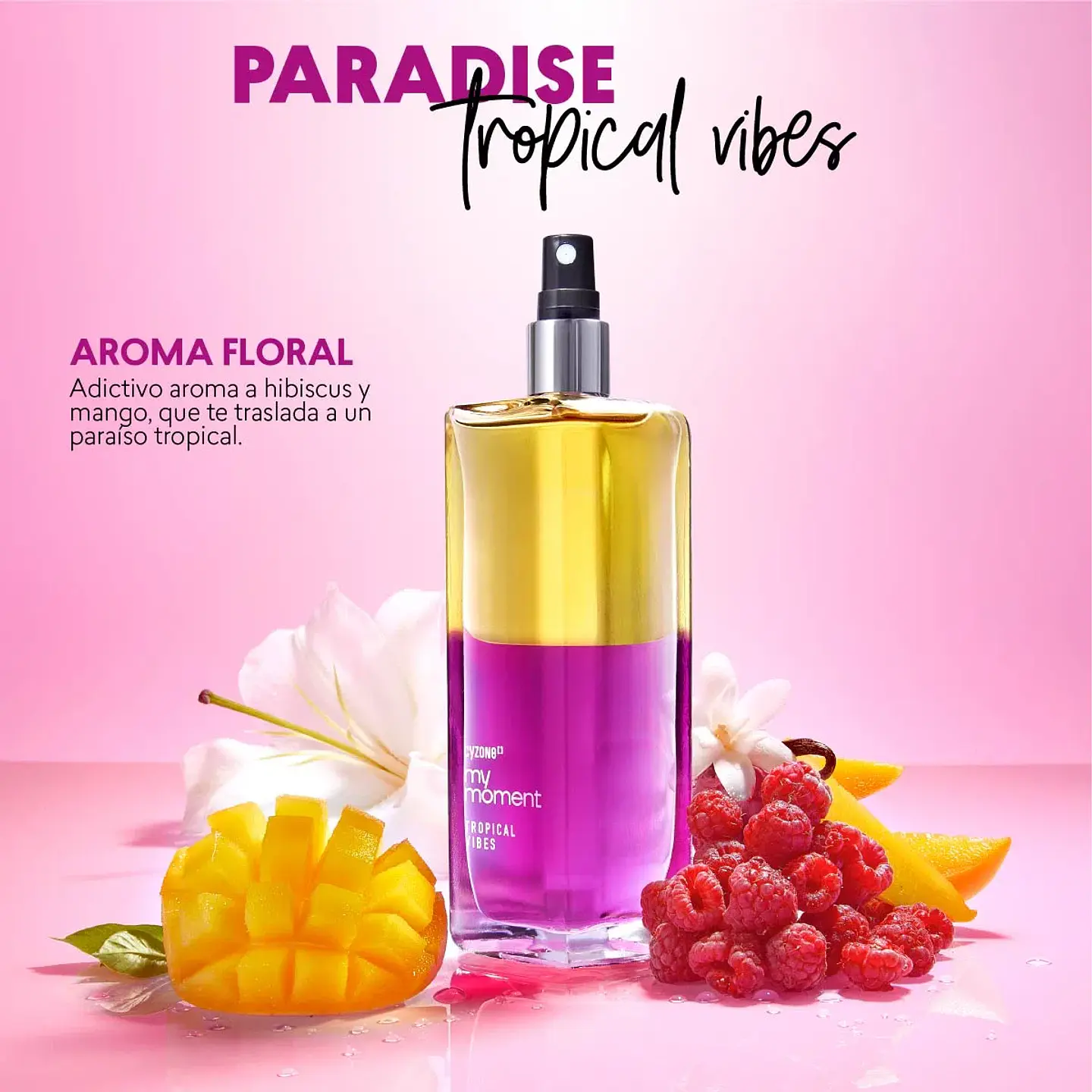 Colonia Bifásica Paradise Tropical Vibes 100 ml 2