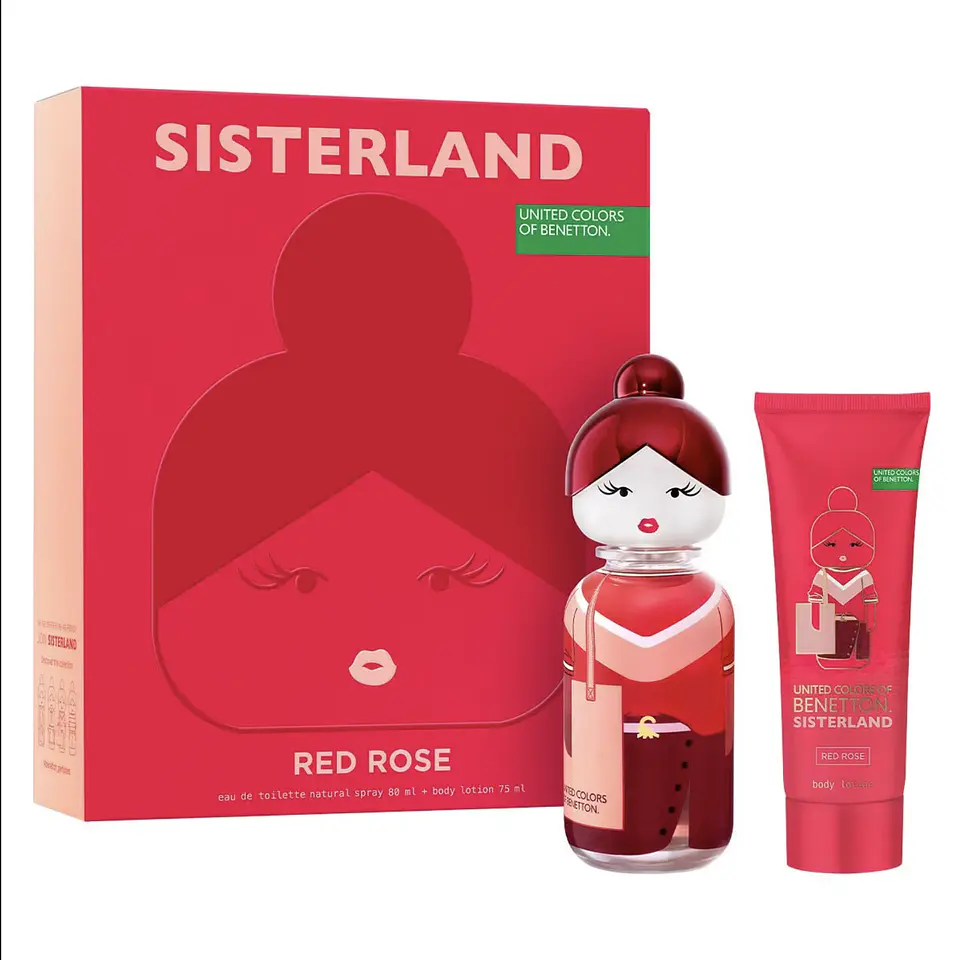 Sisterland Red Rose 80 ml + Body Lotion 75 ml 1