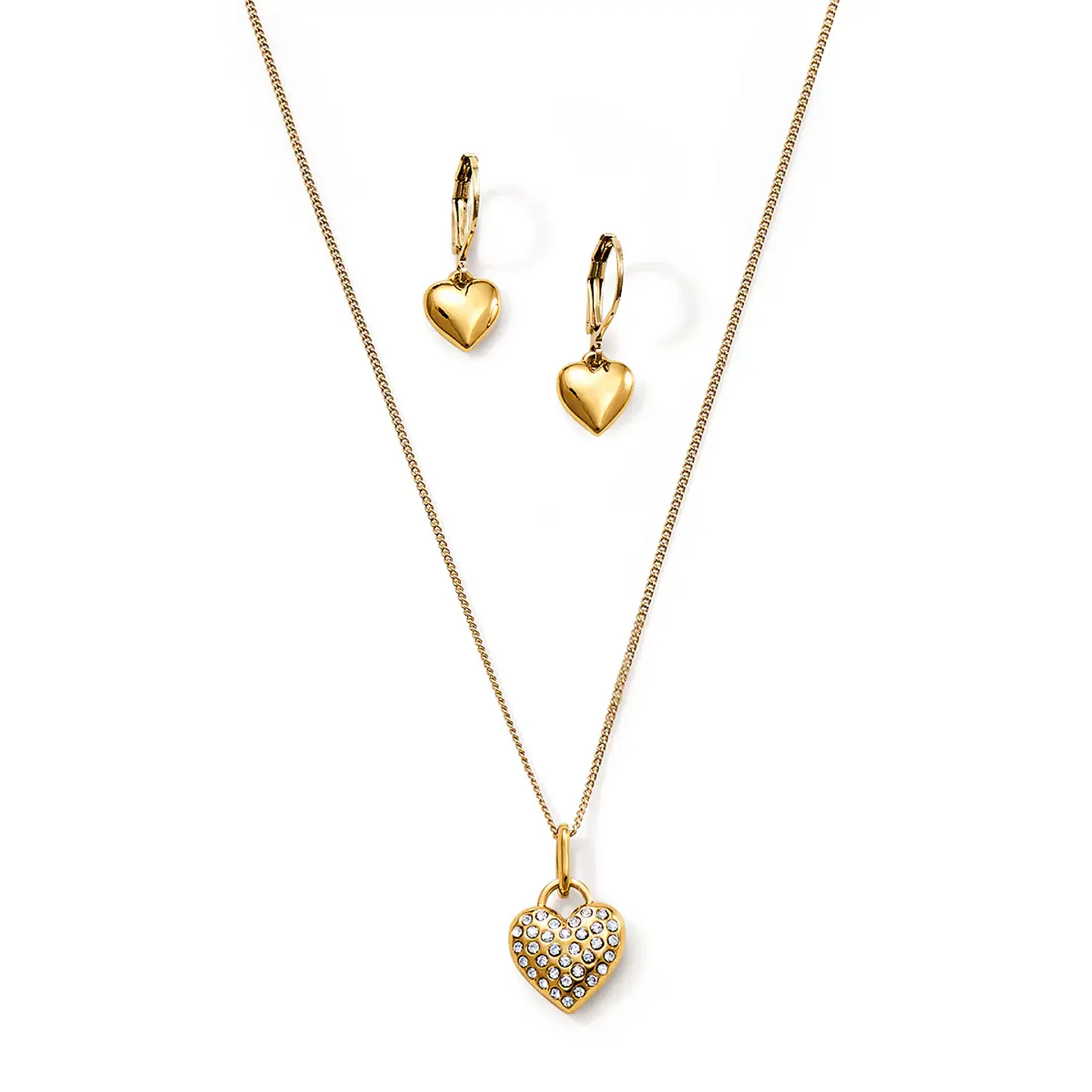 Estuche Collar + Aretes Love Again 1