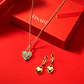 Estuche Collar + Aretes Love Again - Miniatura 2