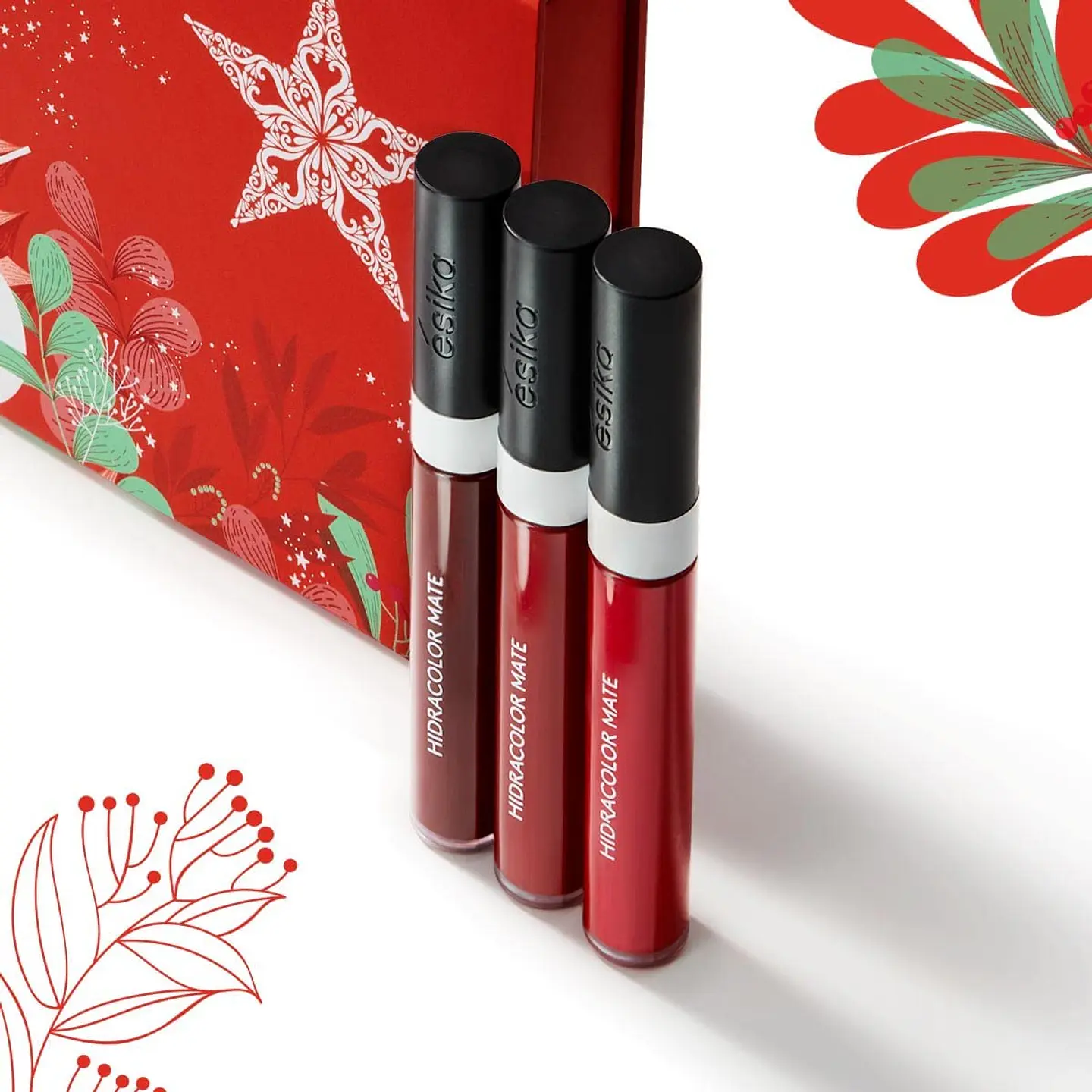 Set Labiales Hidracolor Mate Full Color x3  2