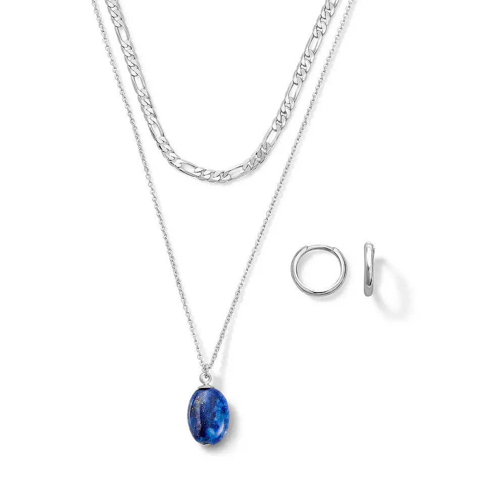 Estuche Collar + Aretes Mystical Gem 1