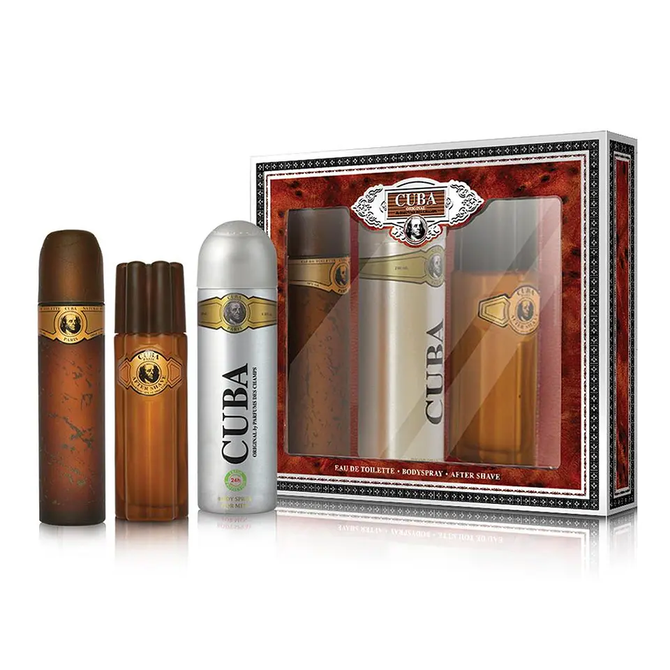 Cuba Gold 100 ml + DEO 200 ml + After Shave 100 ml 1