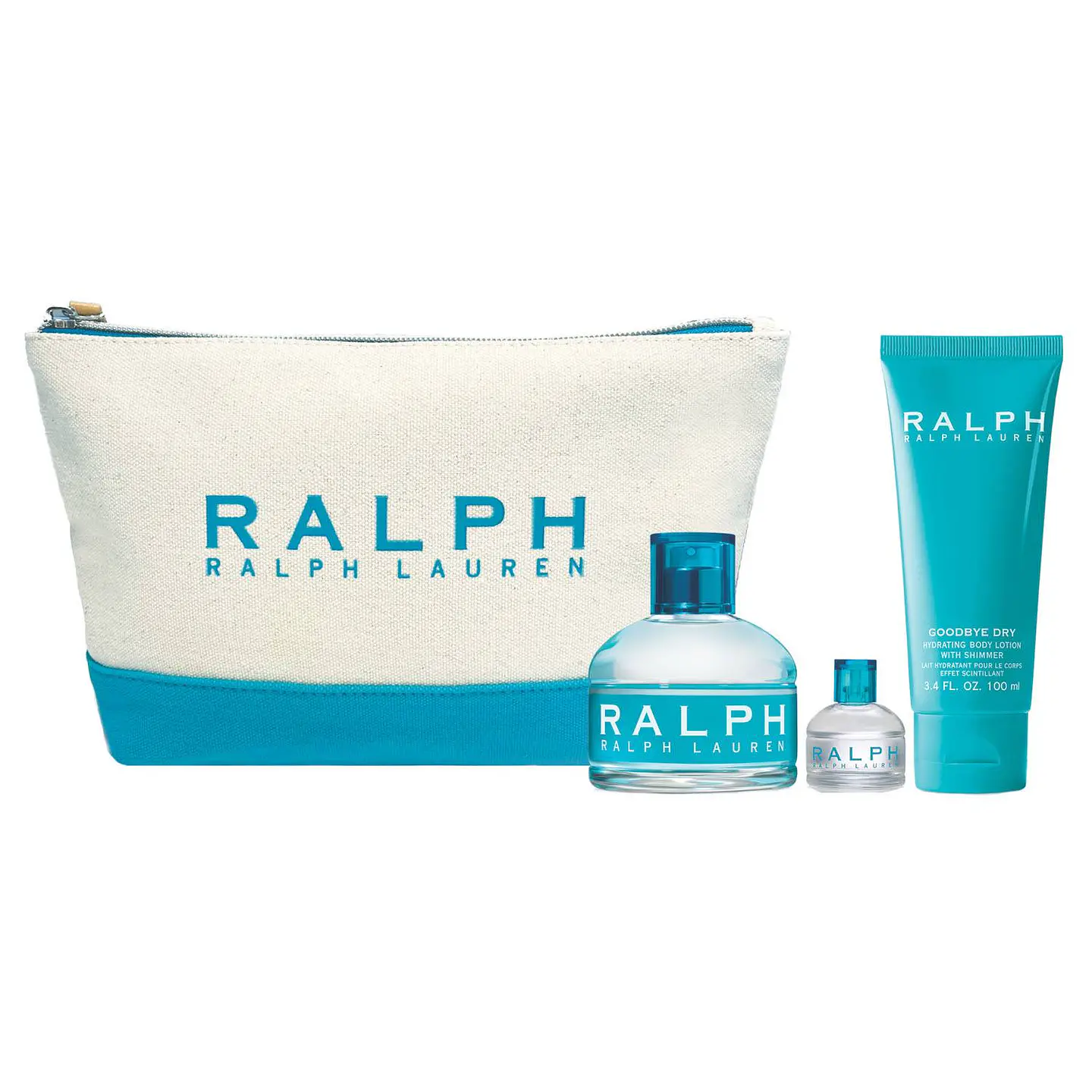 Ralph 100 ml + 7 ml + Body Lotion + Cosmetic Bag 1