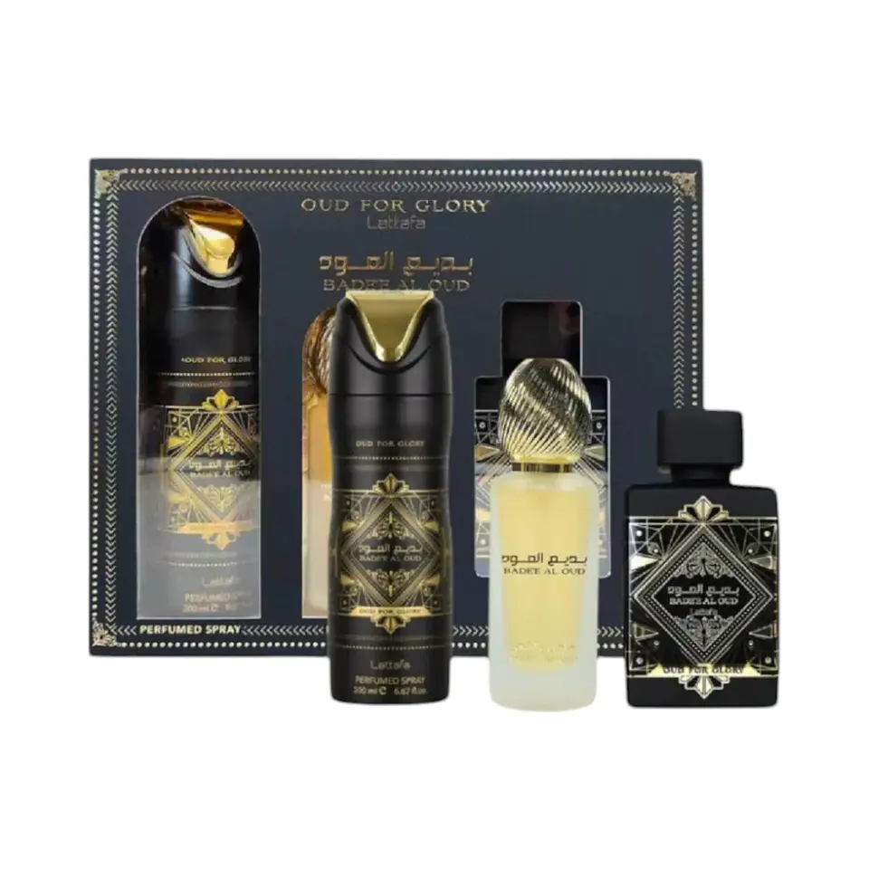 Bade'e Al Oud Oud for Glory 100 ml EDP + DEO 200 ml + Hair Mist 50 ml 1