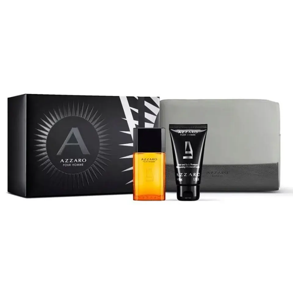 Azzaro Pour Homme 30 ml + Shampoo + Bag 1