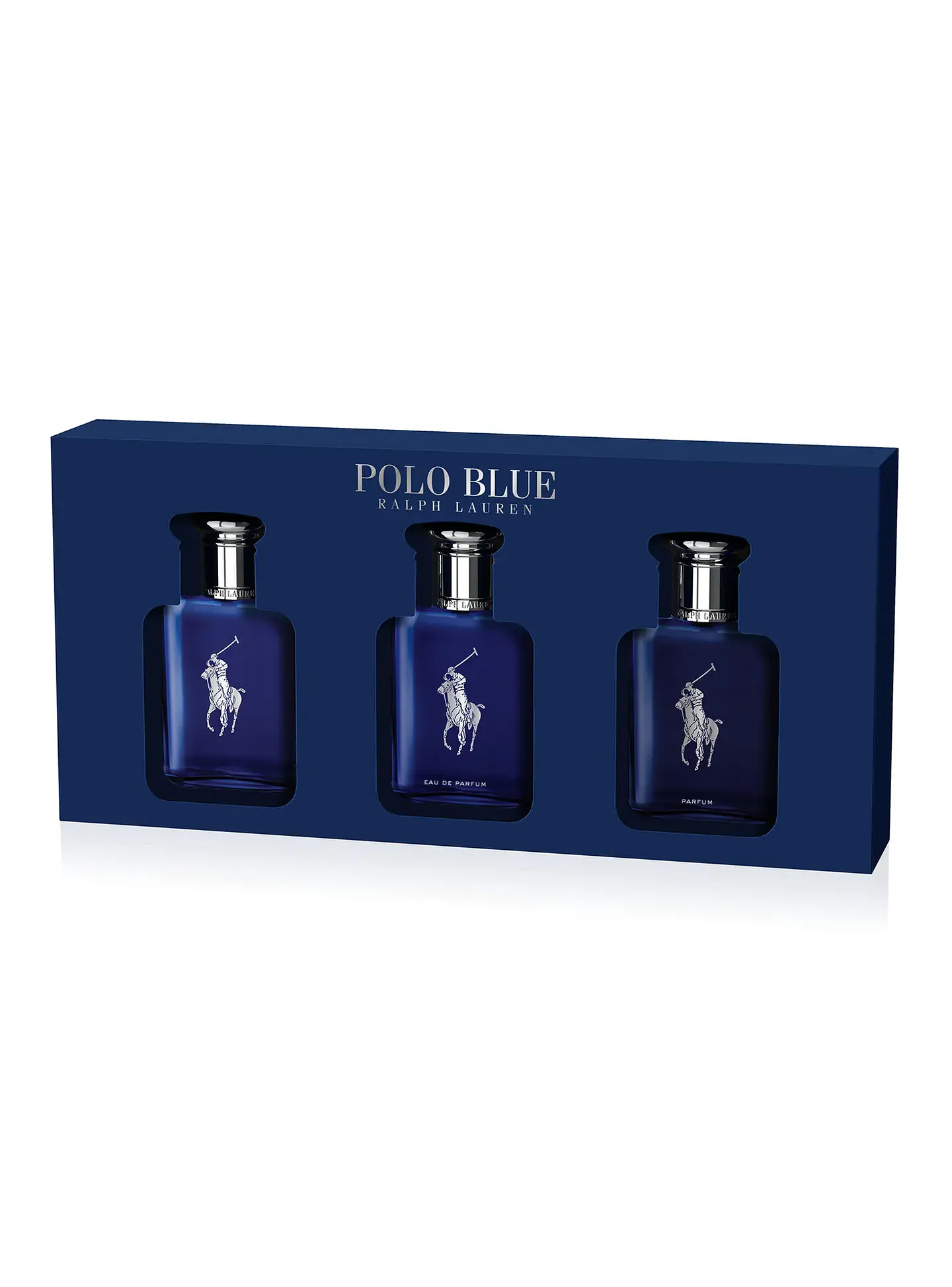 Polo Blue 40 ml EDT + Polo Blue 40 ml EDP + Polo Blue 40 ml Parfum 1