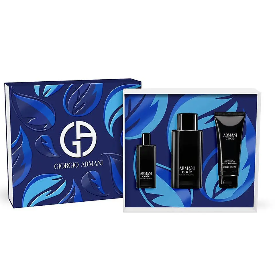 Armani Code 125 ml EDT + 15 ml + SG 75 ml 1