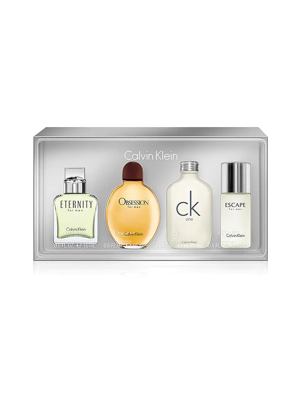 Calvin Klein Set 4 Miniaturas Para Hombre 15Ml 1