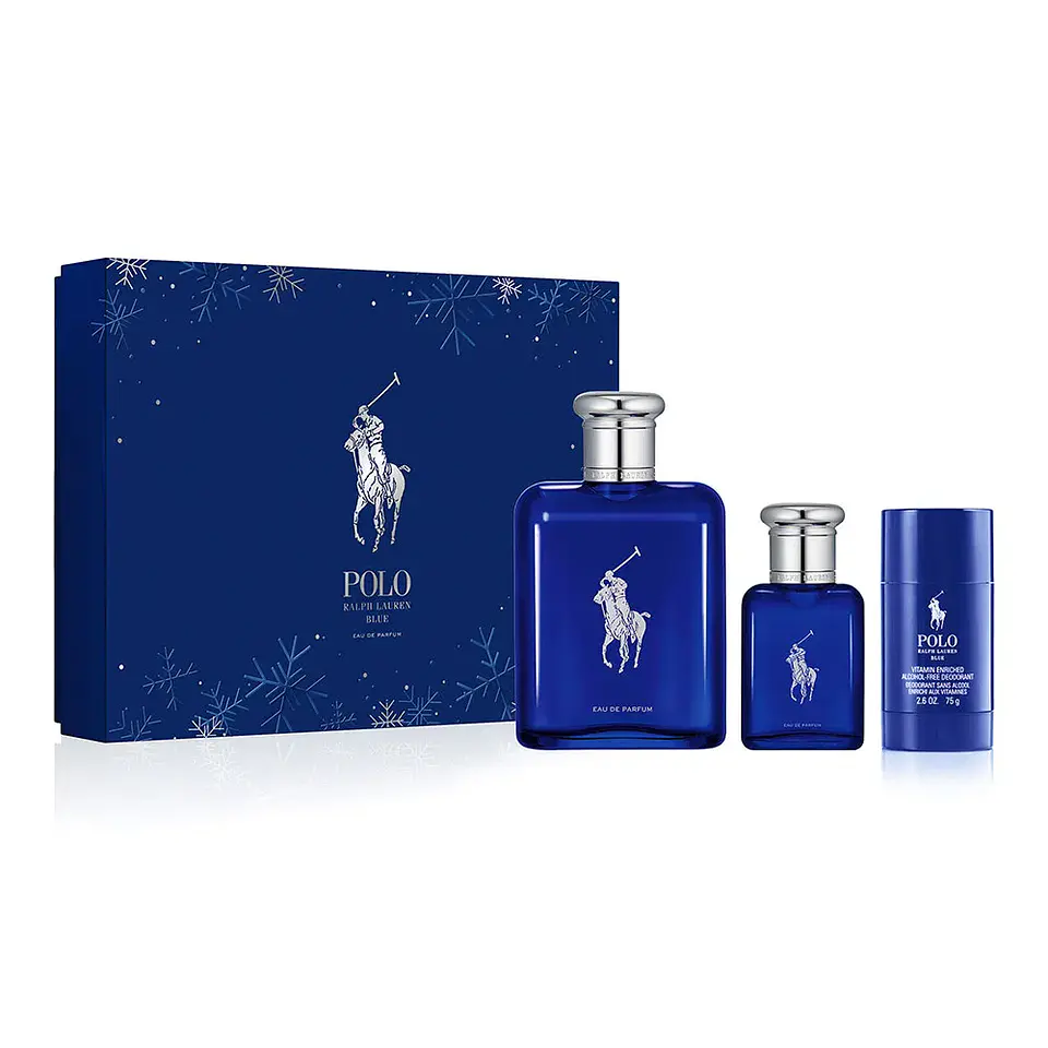 Polo Blue 125 ml EDP + 40 ml + Desodorante 1