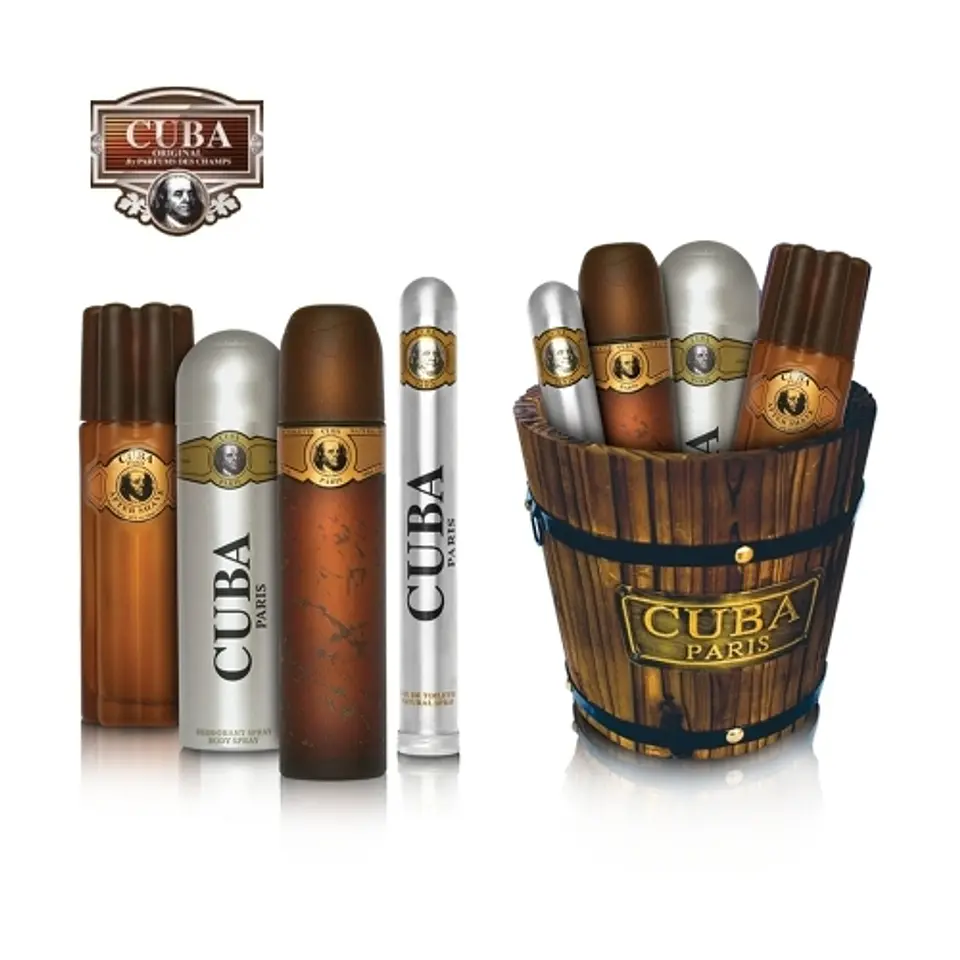 Cuba Gold Collection Edition 100 ml + 35 ml + Body Spray + After Shave 1