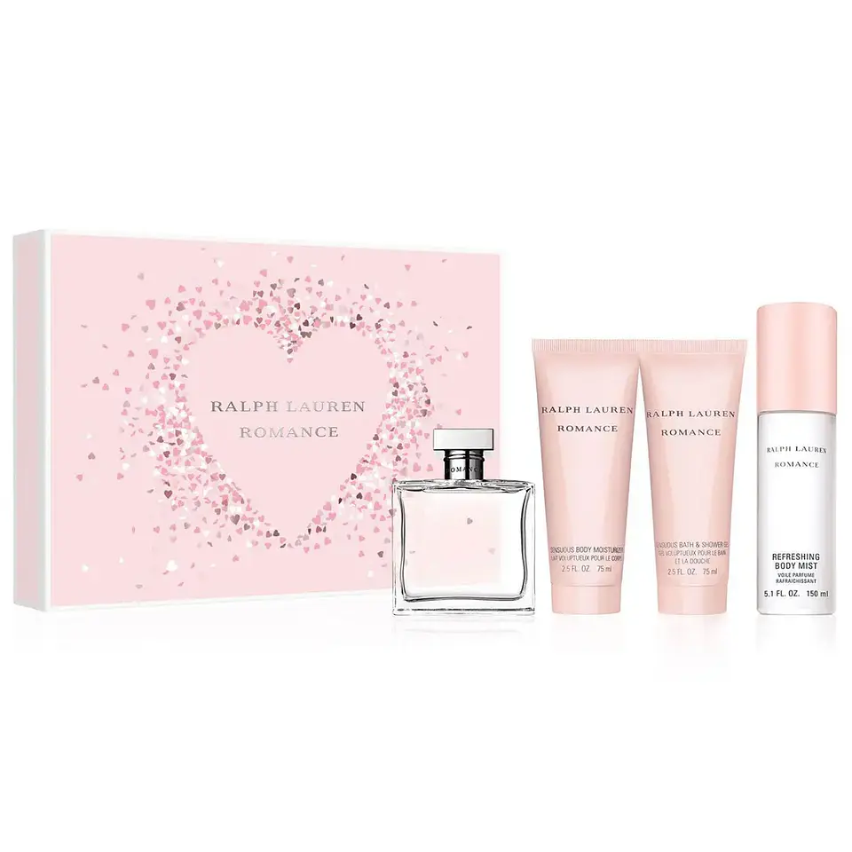 Romance 100 ml + Body Mist + Shower Gel + Body Lotion 1