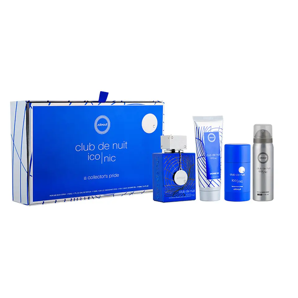 Club De Nuit Iconic 105 ml EDP + Body Spray + Shower Gel + DEO 1
