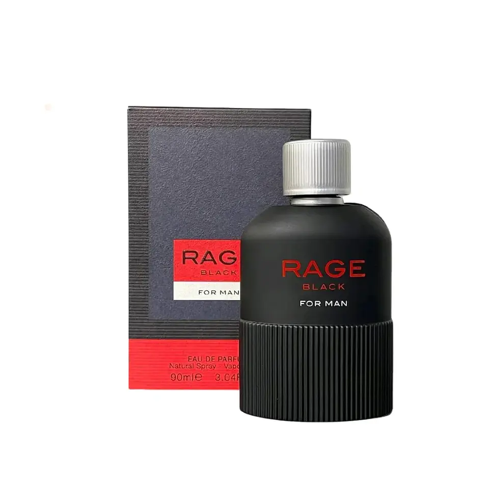 Rage Black 90 ml EDP  1