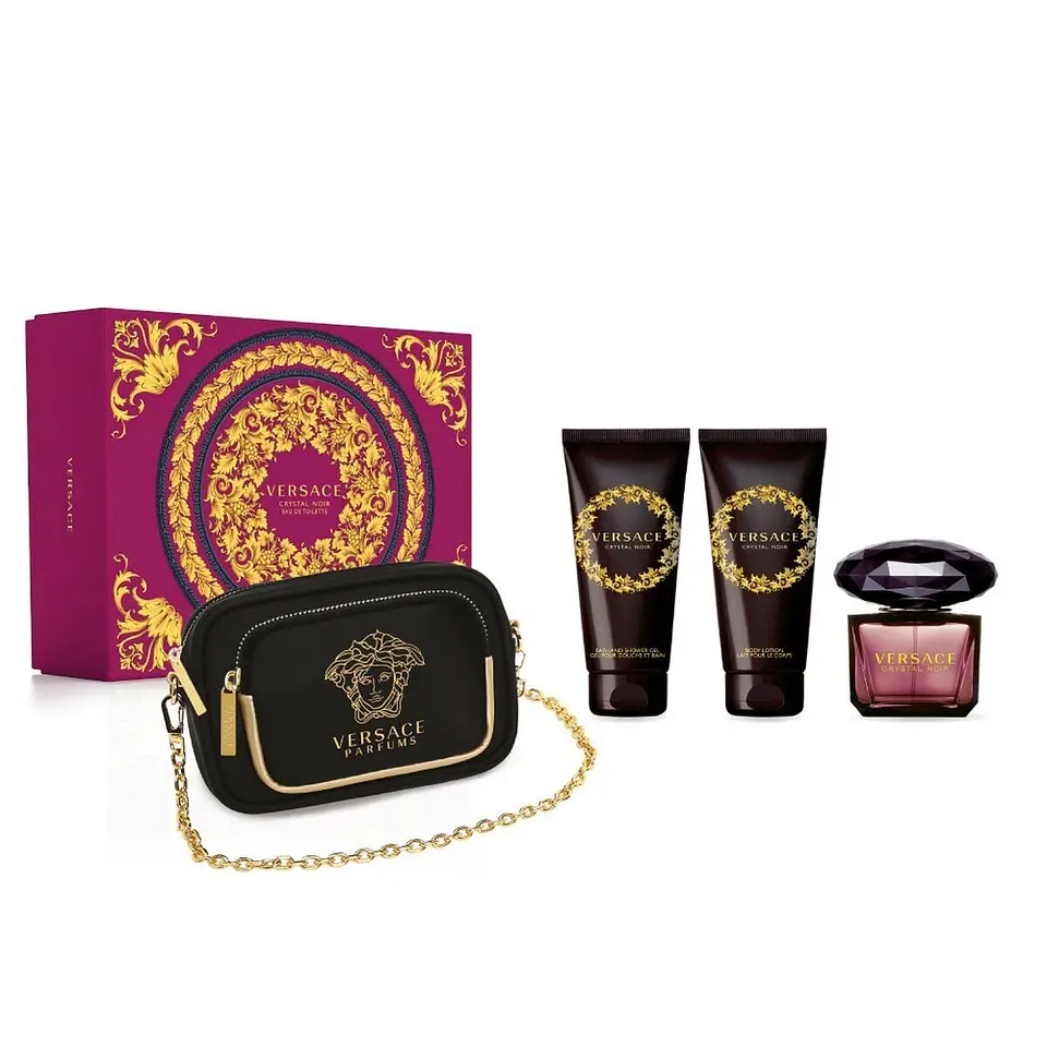 Versace Crystal Noir 90 ml + SG + BL 1