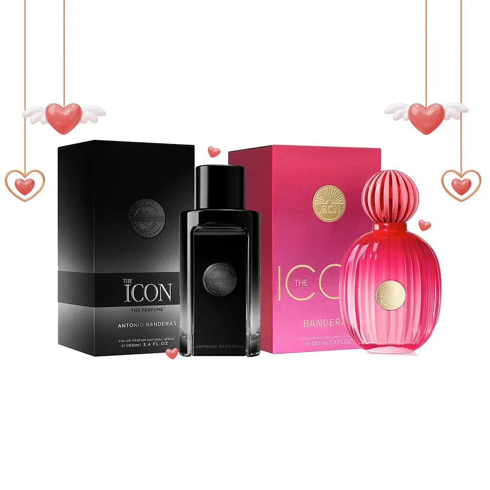 [Pack 14F] The Icon 100 ml EDP + The Icon For Women 100 ml 1