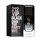 212 VIP Men Black 100 ml EDP - Miniatura 1