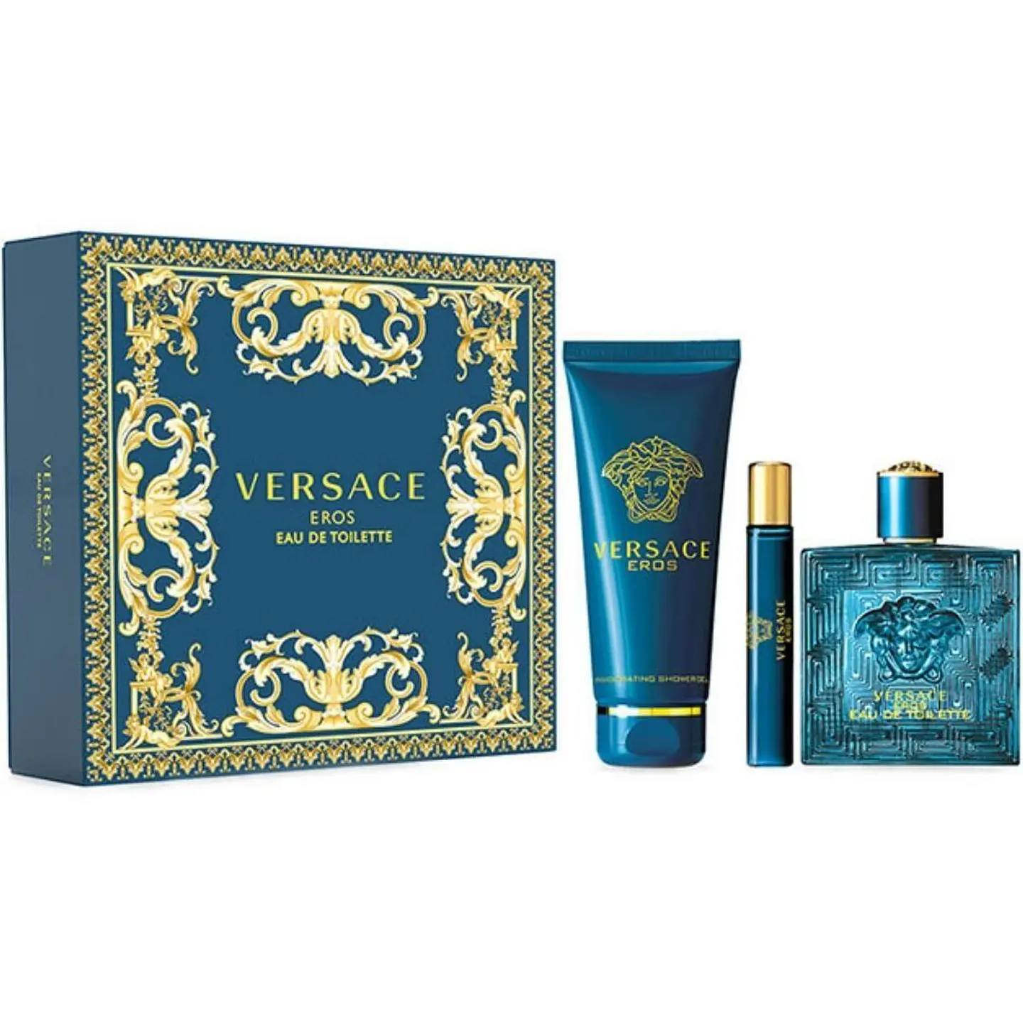 Eros de Versace 100 ml EDT + 10 ml + Shower Gel 150 ml 1