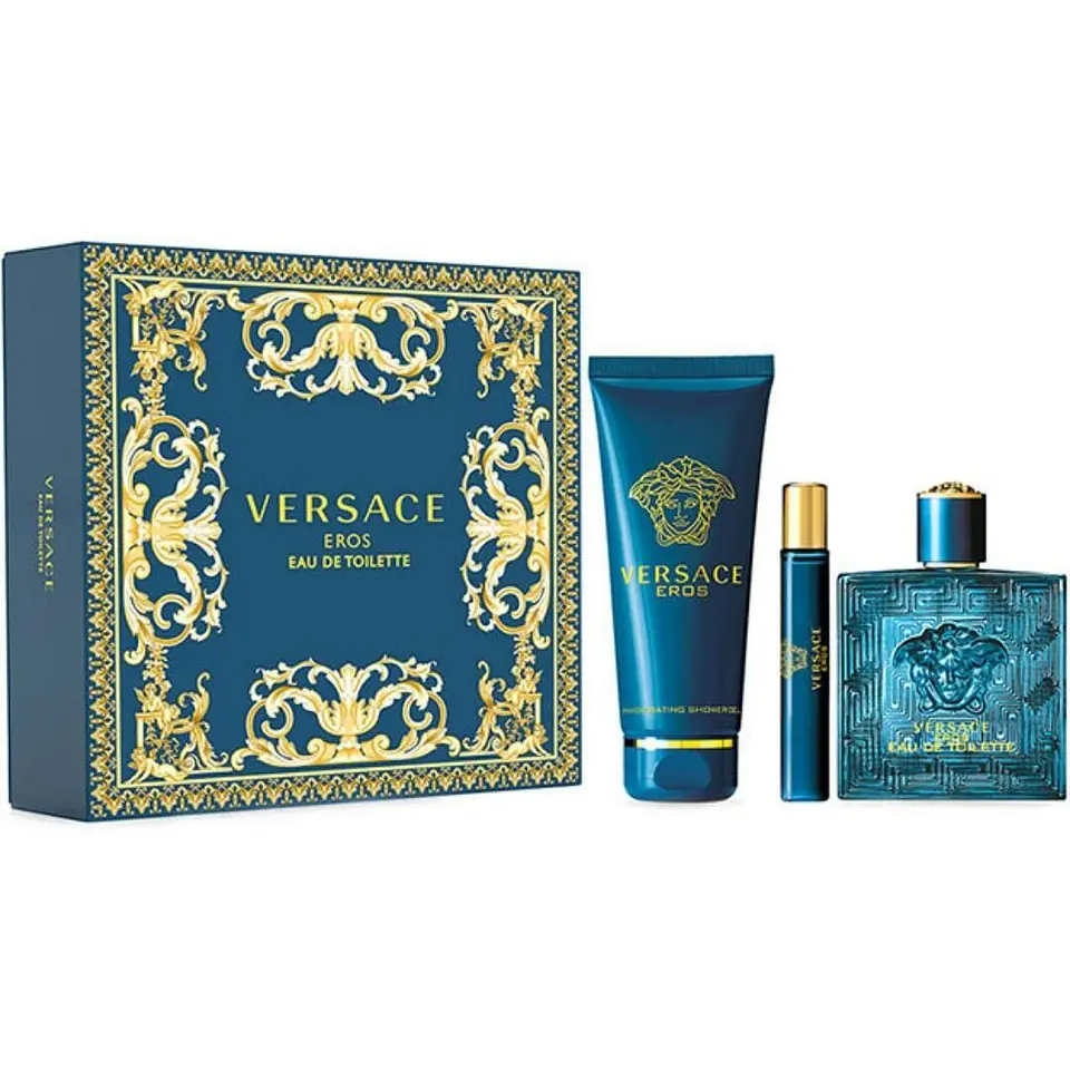 Eros de Versace 100 ml EDT + 10 ml + Shower Gel 150 ml 1