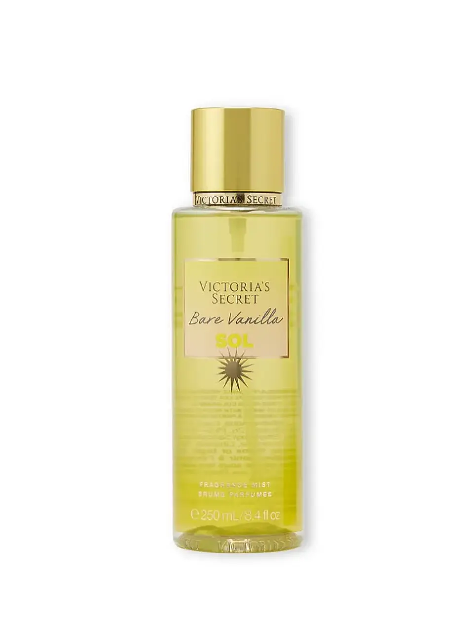 Mist Corporal Bare Vanilla Sol 250 ml 1