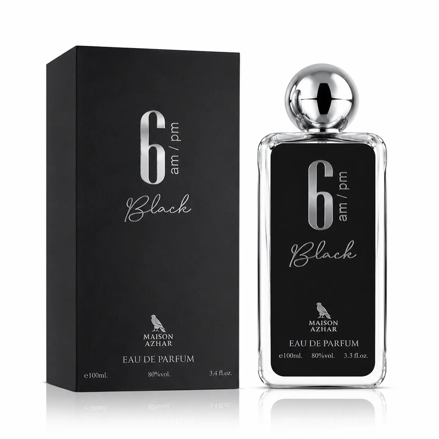 6am/pm Black 100 ml EDP 1