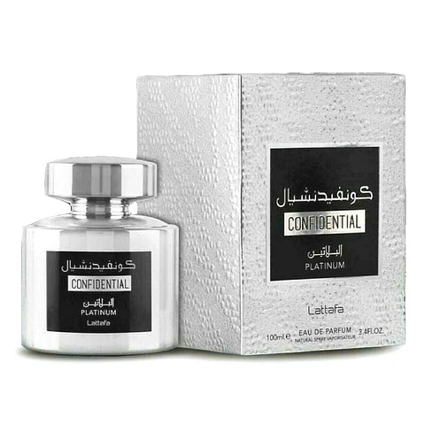 Lattafa Confidential Platinum 100 ml